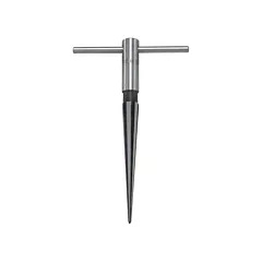 General Tools T-Handle Reamer, #130, Steel, Straight, Taper (130)