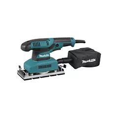 Makita Ponceuse de finition, 1/3 feuille, 120 V, 1,7 A, 11000 Orbites par minute, Vitesse fixe (BO3710)