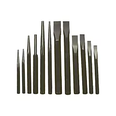 JET Jumbo Punch & Chisel Set, 12 No. of Pieces (23505)