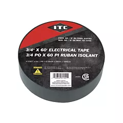 JET Ruban isolant, Ruban électrique, Rubans isolant, 19 mm (3/4