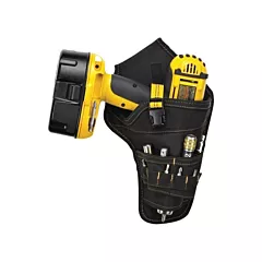 Kuny's Cordless Drill Holster, Polyester, Black, 1 No. of Pockets, Cordless Tool Holder (SG-5023)