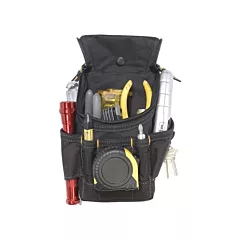 Kuny's Maintenance Tool Pouches, Polyester, Black, 5 No. of Pockets, Multiple Tool Holder (EL-1523)