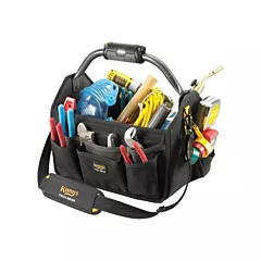 Kuny's Techgear™ LED Lighted Tool Bag, Black, Polyester, 22 No. of Pockets (L234)