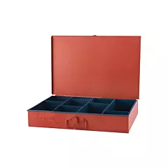 Gray Tools Coffre avec 12 compartiments ajustables, 12