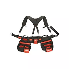 Milwaukee Contractor Work Belt With  Suspension Rig, Black, Nylon (48-22-8120)