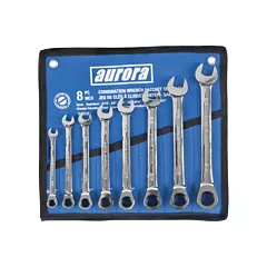 Aurora Tools Fixed Head Wrench Set