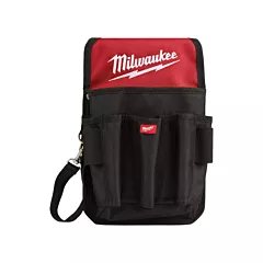 Milwaukee Utility Pouch, Nylon, Black/Red, 9 No. of Pockets, Multiple Tool Holder (48-22-8119)
