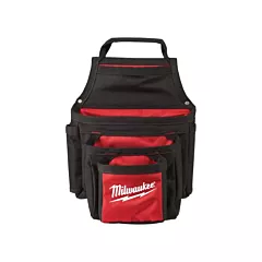 Milwaukee 3-Tier Material Pouch, Nylon, Black/Red, 13 No. of Pockets, Multiple Tool Holder (48-22-8122)