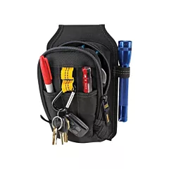 Kuny's Small Tool Pouch, Polyester, Black, 9 No. of Pockets, Multiple Tool Holder (SW-1504)