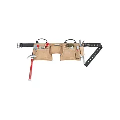 Kuny's Constructor's Tool Belt, Tan, Leather (AP-527X)