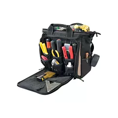 Kuny's Multi-Compartment Tool Carrier, Black, Polyester, 33 No. of Pockets (SW-1537)