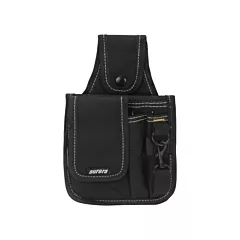 Aurora Tools Multi-Pocket Phone & Tool Holder, Polyester, Black, 4 No. of Pockets, Multiple Tool Holder