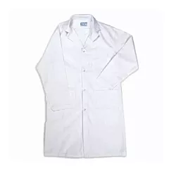 Men's / Unisex Lab Coat, With Snaps - Large (VMTEX1020S-L)