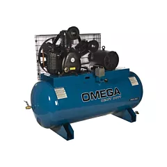 Omega Compressors Compresseurs d'air série industrielle - Compresseurs horizontaux - Deux Étages