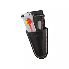 Starrett Tool Holster, Leather, Black, 1 No. of Pockets, Knife Holder (67981)
