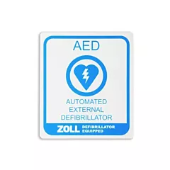ZOLL AED Window/Wall Decal  4