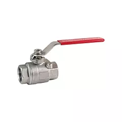 Dwyer Two-Piece Ball Valves - Series BV2M, Stainless Steel, Manual, FNPT x FNPT (BV2M100)