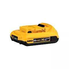 Dewalt 20V Max* Compact XR Battery Pack, 20 V, 2:00 AM, Lithium-Ion (DCB203)