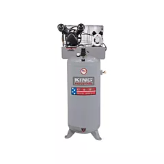 King Canada Industrial Compressors, 6.5 HP, 11.2 at 90 PSI, Electric, 240/1, 50 Gal. (60 US Gal) (KC-6160V2)