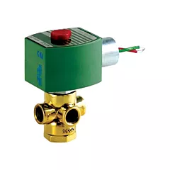 ASCO Électrovannes universelles 3 voies à action directe