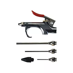 Aurora Tools Blow Gun Kit with 5 Interchangeable Tips, 1/4
