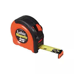 Lufkin By Crescent 700 Series Magnetic End Hook Measuring Tapes, 25' X 1