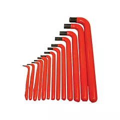 Cimco Jeu de clés hex isolées métriques, 1000 V, 13 Nbre de morceaux (MHWS13L)