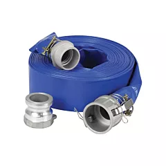 King Canada Lay-Flat Discharge Hose Kit for Water Pump