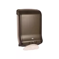 Tork (73TR) Multifold and C-Fold Hand Towel Dispenser, Smoke