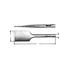 Ampco Pneumatic Scaling Chisel, 2