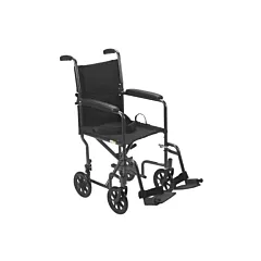 Steel Transport Chair with Swing Away Footrests 19