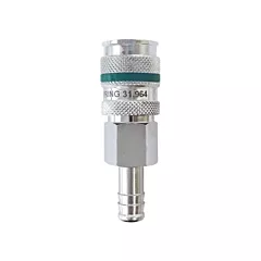 Topring Quicksilver Ultraflo Hi-Pressure Automatic Couplers, Steel (31.964)