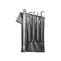 King Tool, Inc. ENS.PICS UTILITAIRES KIK4PS,MANCHE EN ALUM,4MCX, 4 Nbre de morceaux (422-K4PSC)