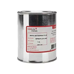 Weldcote Metals White Antiborax Flux, Jar (WPWDFLUX1JAR)