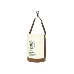 Klein Tools Leather-Bottom Bucket, 17