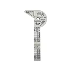 General Tools Multi-Use Ruler and Gauge, Analogue (16ME)