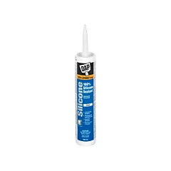 DAP Scellant de silicone, 290 ml, Transparent, Tube (73473)
