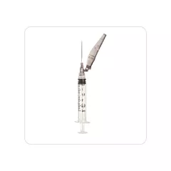 Monoject Syringe with Safety Needle 3cc 25G x 5/8