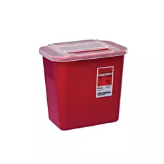 Sharps Container with Sliding Lid 7.6L Red (VMTY31142222)