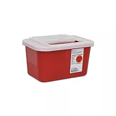 Sharps Container with Sliding Lid 3.7Litre Red (VMTY31143699)