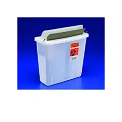 Sharps Container Mailbox Style Lid 5qt Clear (VMTY85121)