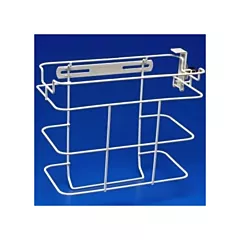 Locking bracket for 11 L (3 Gal.) Multipurpose and 2 & 5 L (2 & 5 Qt.) In-Room Containers (VMTY8528C)
