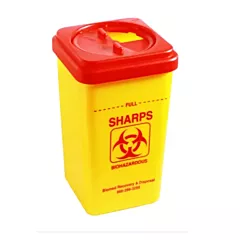 Sharps Container 1L Yellow (VMTY8906)