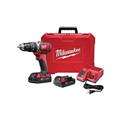 Milwaukee M18™ Cordless Compact Hammer Drill/Driver Kit, 1/2