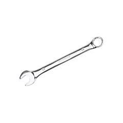 Aurora Tools Combination Wrench, 12 No. of Points, 211 mm, 17 mm, Chrome, Plain