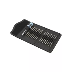 Wera Tools Kraftform Kompakt Imperial Screwdriver Bit Set, Cushion Grip (5071117001)