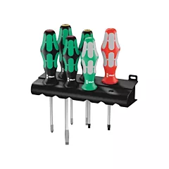 Wera Tools 334/368/Screwdriver Set, 6 Pcs., Non Magnetic (5347778001)