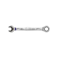 Wera Tools Joker Combination Wrench 16 mm, 12 No. of Points, 212 mm, 16 mm, Chrome, Plain (5073276001)
