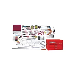 Gray Tools Electricians Master Set With Top Chest, 114 No. of Pieces (MS3114)