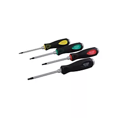Gray Tools Square Recess Screwdriver Set, 4 Pcs., Non Magnetic (5693A)
